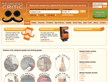 Tablet Screenshot of fearlesscritic.com